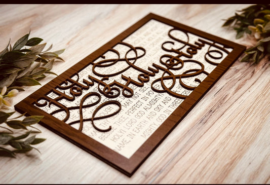 Holy Holy Holy Song Wall Art