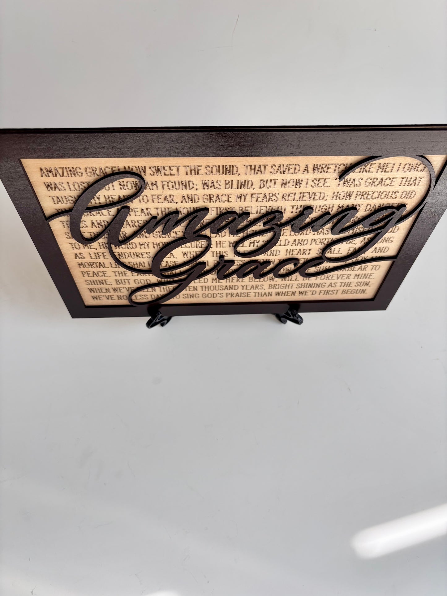 Amazing Grace Plaque