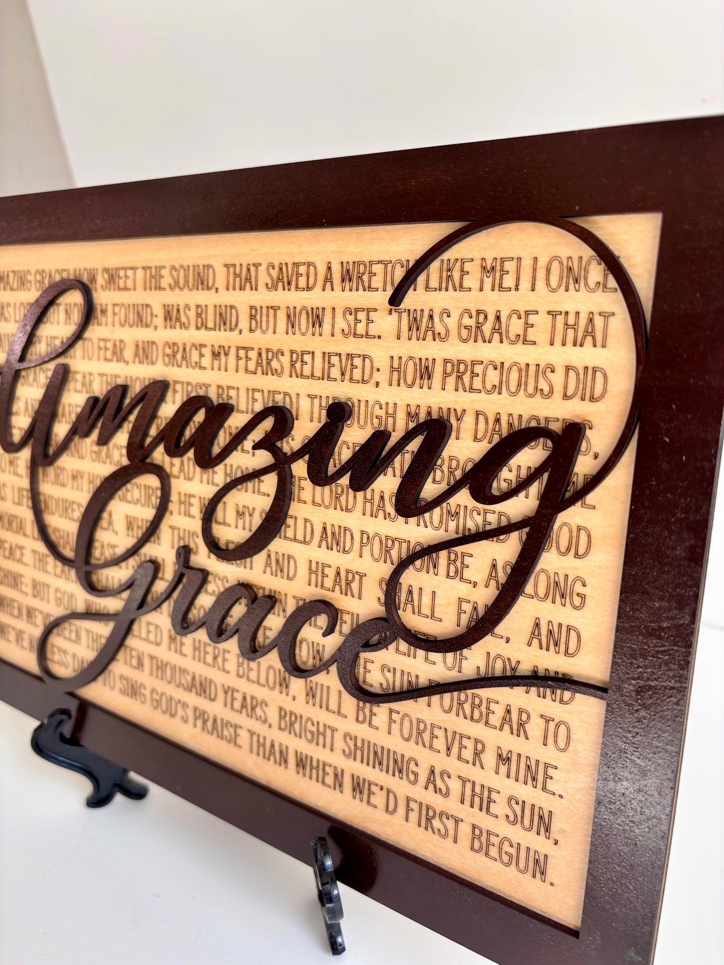 Amazing Grace Plaque